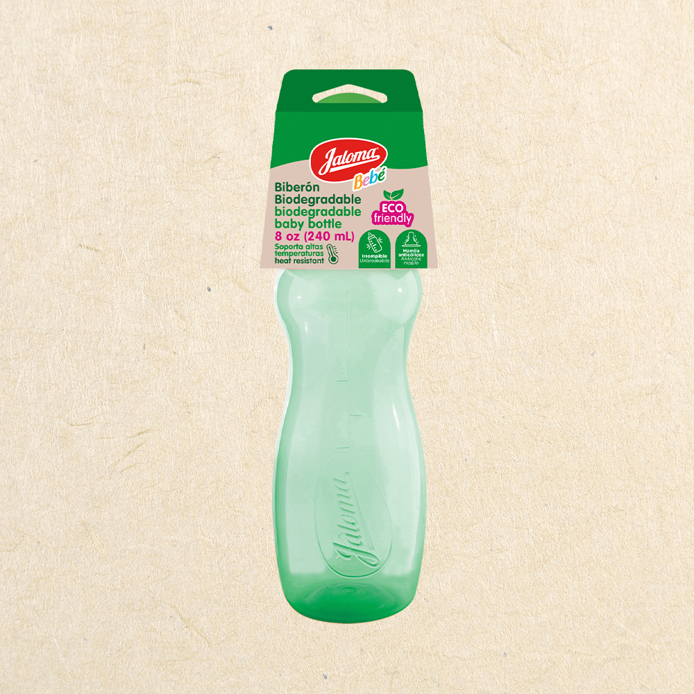 biberón de polipropileno biodegradable siluette