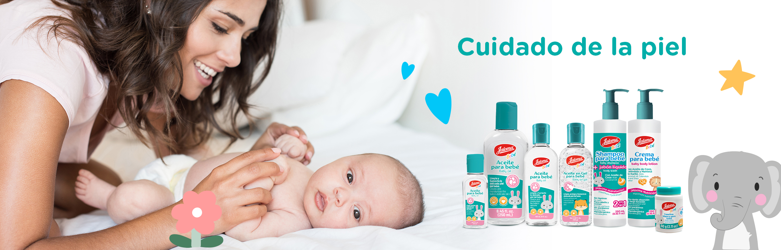 Banner Jaloma Bebé Cuidado de la Piel