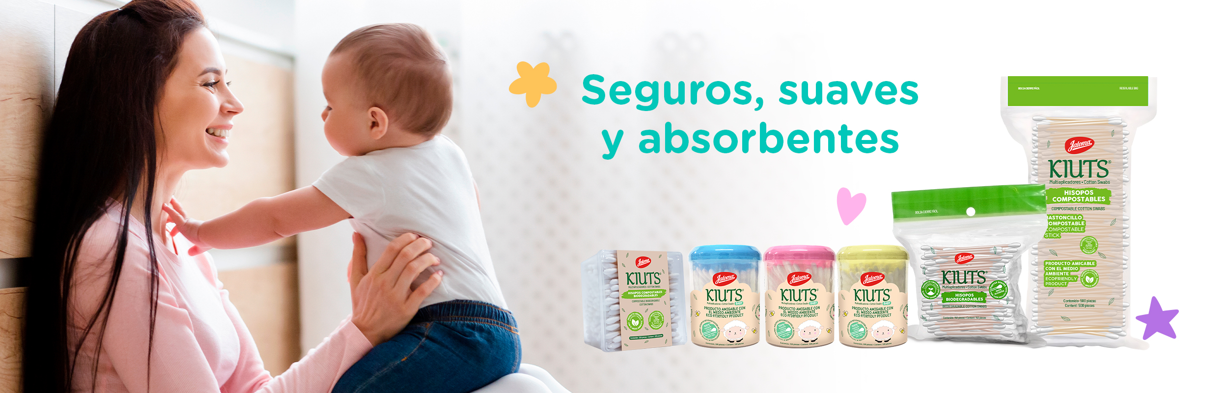 Banner Jaloma Bebé Higiene y Limpieza